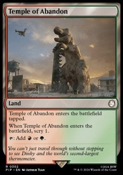 Temple of Abandon - Universes Beyond: Fallout (Rare) [302]