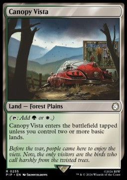 Canopy Vista - Universes Beyond: Fallout (Rare) [255]