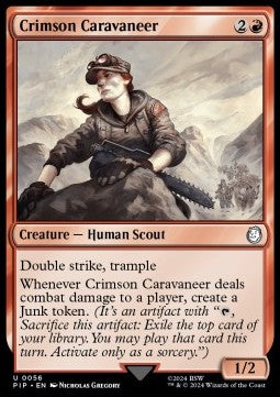 Crimson Caravaneer - Universes Beyond: Fallout (Uncommon) [56]