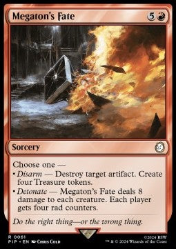 Megaton's Fate - Universes Beyond: Fallout (Rare) [61]