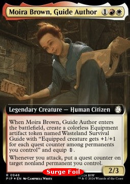 Moira Brown, Guide Author (V.3) - Universes Beyond: Fallout: Extras (Rare) [948]