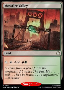 Mossfire Valley (V.2) - Universes Beyond: Fallout: Extras (Rare) [801]