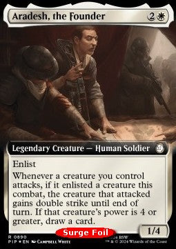 Aradesh, the Founder (V.3) - Universes Beyond: Fallout: Extras (Rare) [890]
