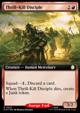 Thrill-Kill Disciple (V.3) - Universes Beyond: Fallout: Extras (Rare) [922]