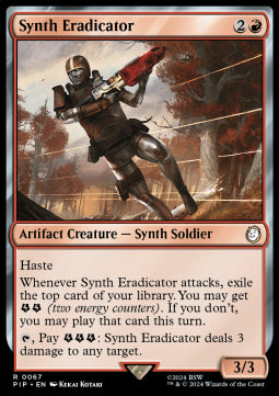 Synth Eradicator - Universes Beyond: Fallout (Rare) [67]