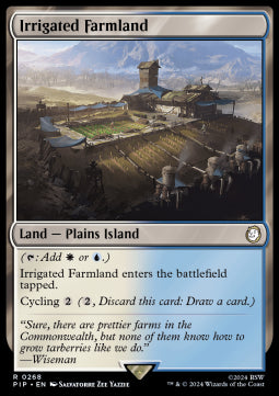 Irrigated Farmland - Universes Beyond: Fallout (Rare) [268]