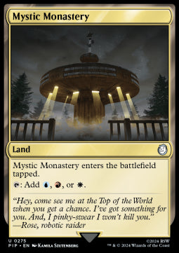 Mystic Monastery - Universes Beyond: Fallout (Uncommon) [275]