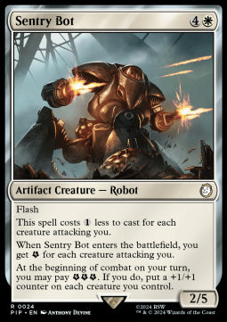Sentry Bot - Universes Beyond: Fallout (Rare) [24]