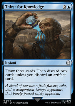 Thirst for Knowledge - Universes Beyond: Fallout (Uncommon) [180]