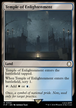 Temple of Enlightenment - Universes Beyond: Fallout (Rare) [304]