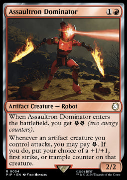 Assaultron Dominator - Universes Beyond: Fallout (Rare) [54]