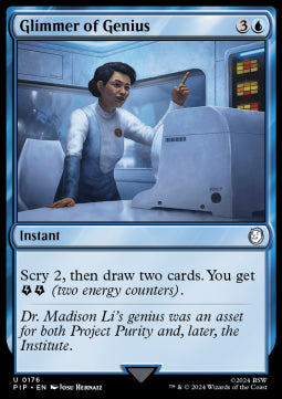 Glimmer of Genius - Universes Beyond: Fallout (Uncommon) [176]