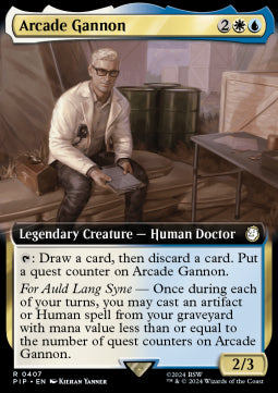 Arcade Gannon (V.1) - Universes Beyond: Fallout: Extras (Rare) [407]