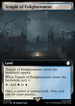Temple of Enlightenment (V.1) - Universes Beyond: Fallout: Extras (Rare) [518]
