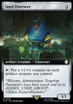 Steel Overseer (V.1) - Universes Beyond: Fallout: Extras (Rare) [487]