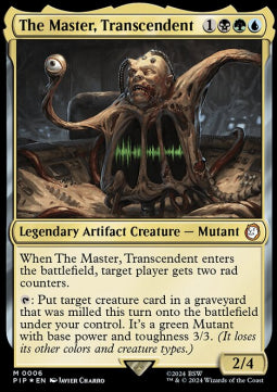 The Master, Transcendent - Universes Beyond: Fallout (Mythic) [6]