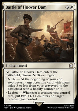 Battle of Hoover Dam - Universes Beyond: Fallout (Rare) [11]