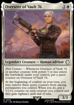 Overseer of Vault 76 - Universes Beyond: Fallout (Rare) [19]