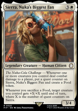 Sierra, Nuka's Biggest Fan - Universes Beyond: Fallout (Rare) [25]