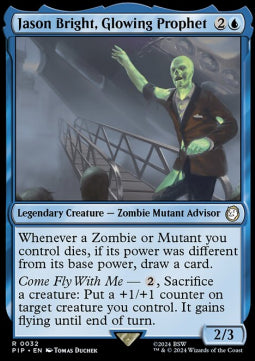 Jason Bright, Glowing Prophet - Universes Beyond: Fallout (Rare) [32]