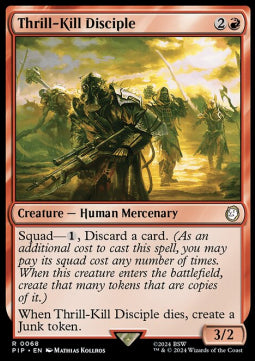 Thrill-Kill Disciple - Universes Beyond: Fallout (Rare) [68]