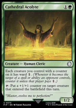 Cathedral Acolyte - Universes Beyond: Fallout (Uncommon) [75]