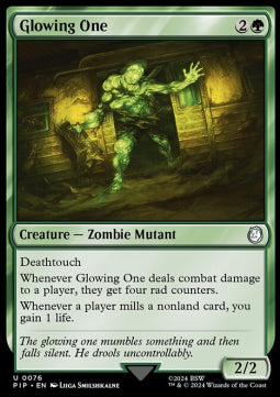 Glowing One - Universes Beyond: Fallout (Uncommon) [76]