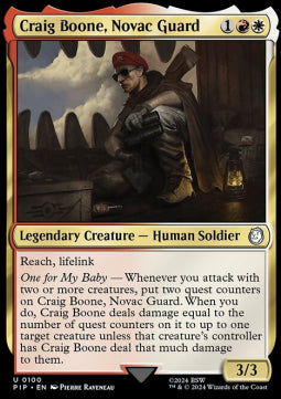 Craig Boone, Novac Guard - Universes Beyond: Fallout (Uncommon) [100]