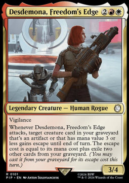 Desdemona, Freedom's Edge - Universes Beyond: Fallout (Rare) [101]
