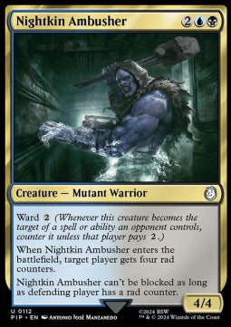 Nightkin Ambusher - Universes Beyond: Fallout (Uncommon) [112]