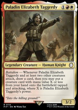 Paladin Elizabeth Taggerdy - Universes Beyond: Fallout (Rare) [114]