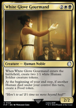 White Glove Gourmand - Universes Beyond: Fallout (Uncommon) [124]