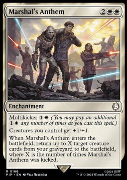 Marshal's Anthem - Universes Beyond: Fallout (Rare) [166]