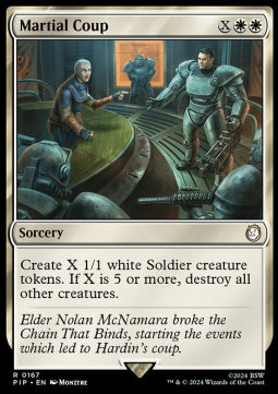 Martial Coup - Universes Beyond: Fallout (Rare) [167]