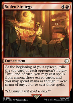 Stolen Strategy - Universes Beyond: Fallout (Rare) [192]