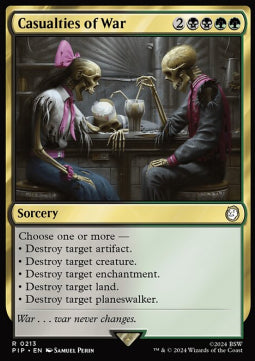 Casualties of War - Universes Beyond: Fallout (Rare) [213]