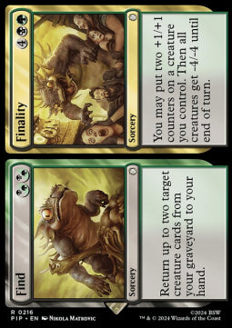 Find // Finality - Universes Beyond: Fallout (Rare) [216]