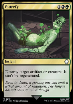 Putrefy - Universes Beyond: Fallout (Uncommon) [219]