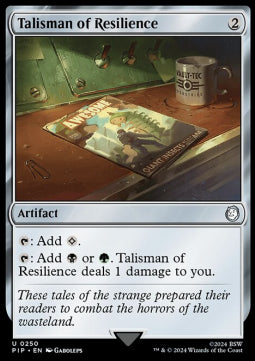 Talisman of Resilience - Universes Beyond: Fallout (Uncommon) [250]