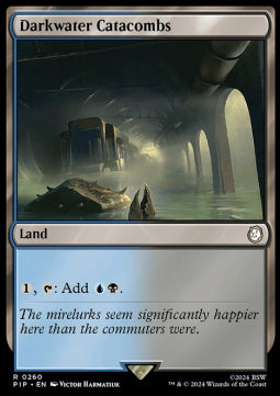 Darkwater Catacombs - Universes Beyond: Fallout (Rare) [260]