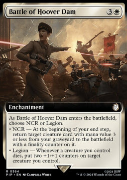 Battle of Hoover Dam (V.1) - Universes Beyond: Fallout: Extras (Rare) [364]