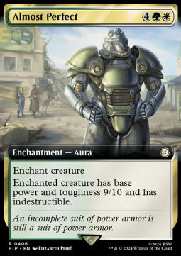 Almost Perfect (V.1) - Universes Beyond: Fallout: Extras (Rare) [XPIP-406]