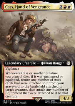 Cass, Hand of Vengeance (V.1) - Universes Beyond: Fallout: Extras (Rare) [410]