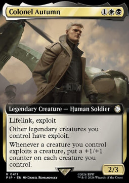 Colonel Autumn (V.1) - Universes Beyond: Fallout: Extras (Rare) [411]