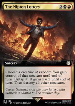 The Nipton Lottery (V.1) - Universes Beyond: Fallout: Extras (Rare) [423]