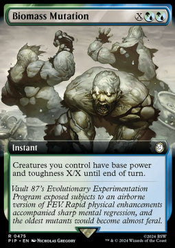 Biomass Mutation (V.1) - Universes Beyond: Fallout: Extras (Rare) [475]