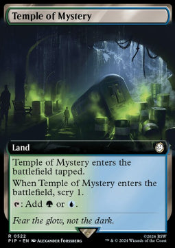 Temple of Mystery (V.1) - Universes Beyond: Fallout: Extras (Rare) [522]