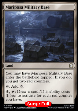 Mariposa Military Base (V.2) - Universes Beyond: Fallout: Extras (Rare) [679]