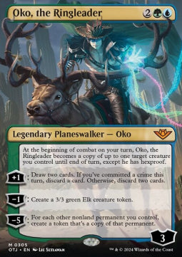 Oko, the Ringleader (V.2) - Outlaws of Thunder Junction: Extras (Mythic) [305]