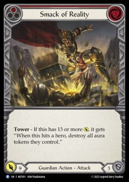 Smack of Reality (Regular) - Heavy Hitters - Betsy Blitz Deck (Rare) [011]